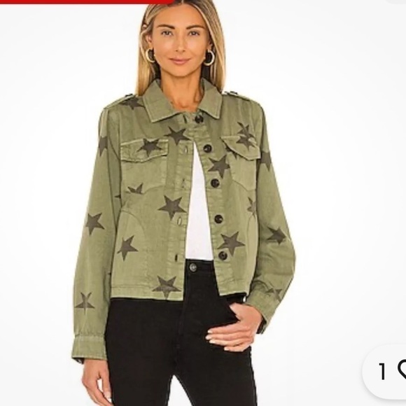 BLANKNYC Counting Stars Cotton Shirt Jacket Green Twill Buttons - Picture 2 of 8